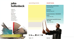 Desktop Screenshot of johnhollenbeck.com